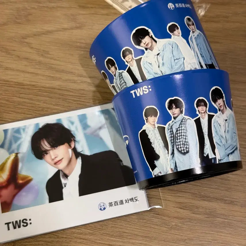 [BUNJANG] TWS Cha Hakyeon Postcard Set + Cup Sleeve / TWS 투어스 차백도 엽서 세트 + 컵 슬리브