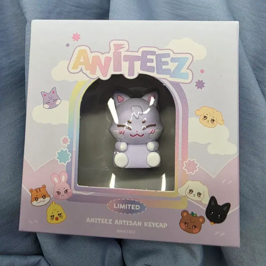 [BUNJANG] ATEEZ San Artisan Keycap Aniteez / 산덕이 아티산 키캡 에이티즈 애니티즈 ateez aniteez 최산