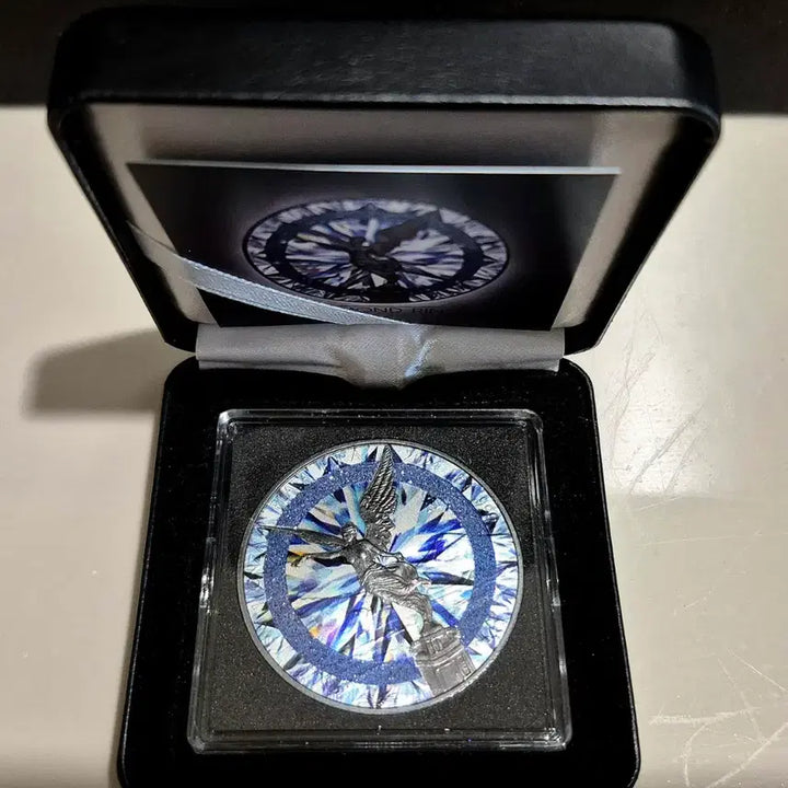 [BUNJANG] Libertad Diamond Ring 1oz Limited Edition Silver Coin / 프리미엄 리버타드 다이아몬드링 1온스 한정판 은화