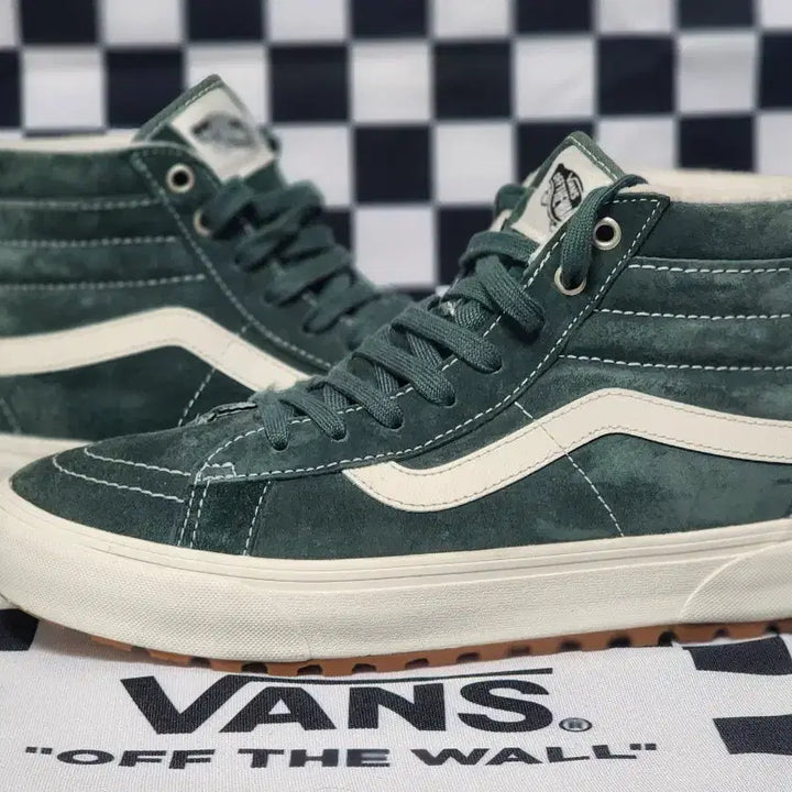 [BUNJANG] Vans Sk8-Hi MTE Green Suede Ultracush Sneakers (275mm) / 반스 스케이트 하이 MTE 그린 스웨이드 울트라쿠시 275mm