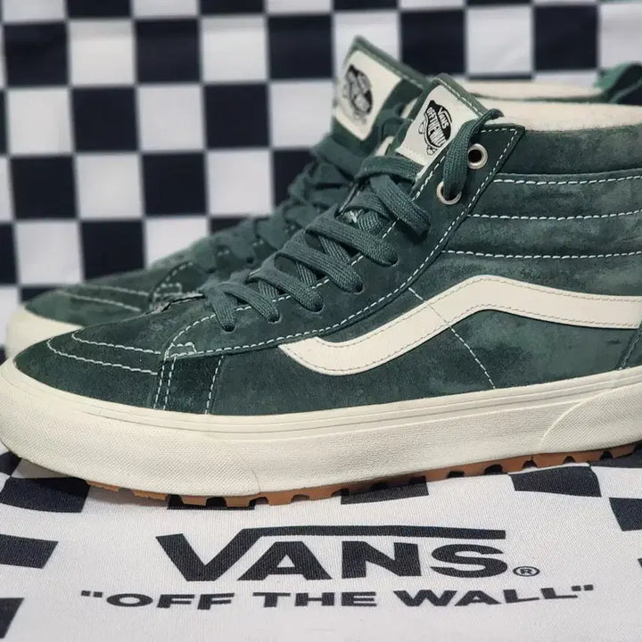[BUNJANG] Vans Sk8-Hi MTE Green Suede Ultracush Sneakers (275mm) / 반스 스케이트 하이 MTE 그린 스웨이드 울트라쿠시 275mm