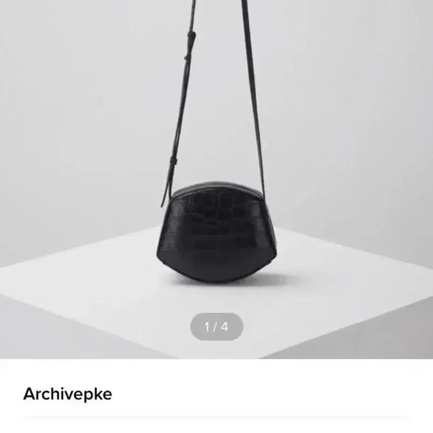 [BUNJANG] Archive Appke Mini Shell Bag Black / 아카이브앱크 mini shell 미니쉘 블랙 가방