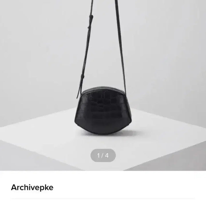 [BUNJANG] Archive Appke Mini Shell Bag Black / 아카이브앱크 mini shell 미니쉘 블랙 가방