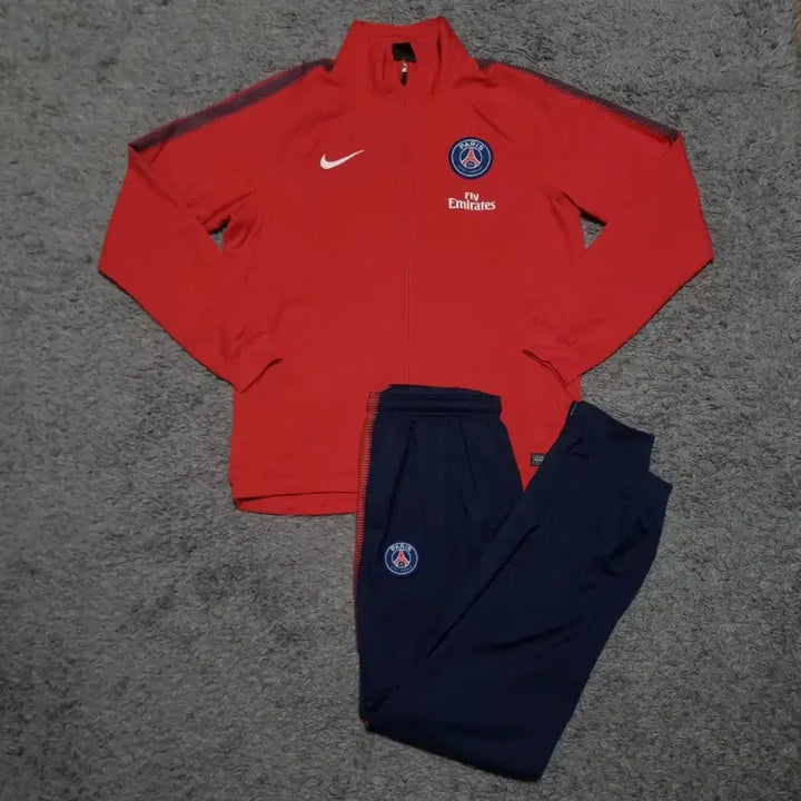 [BUNJANG] Nike Paris Saint-Germain PSG Training Warm-Up Set Track Top Jersey XL / 나이키 파리생제르망 psg 트레이닝 웜업 셋트 트랙탑 져지 xl 105