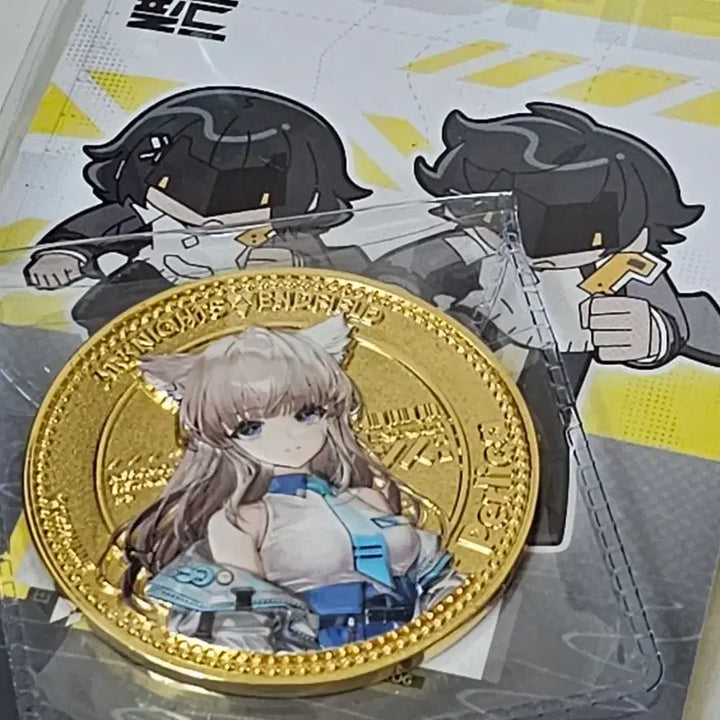 [BUNJANG] Endfield GS25 Collaboration Commemorative Coin Pelica with Admin ID / 엔드필드 GS25 콜라보 기념주화 펠리카, 관리자증