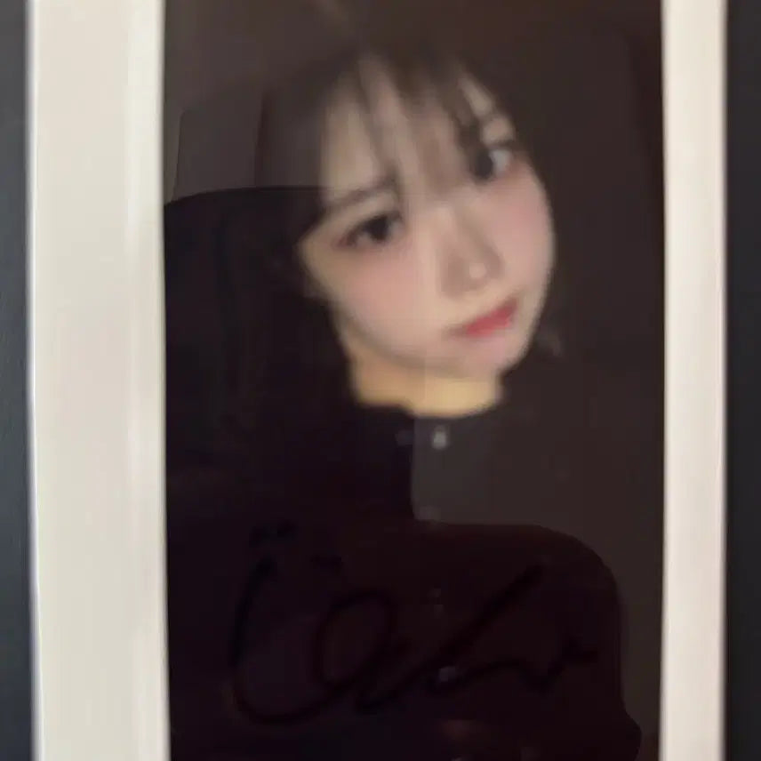 [BUNJANG] CLASS:Y Chaewon Signed Polaroid / 클라씨 채원 사인 폴라로이드.싸인 폴라.싸폴