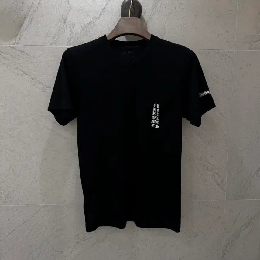 [BUNJANG] Chrome Hearts Scroll Logo T-Shirt / 크롬하츠 스크롤로고 반팔 S