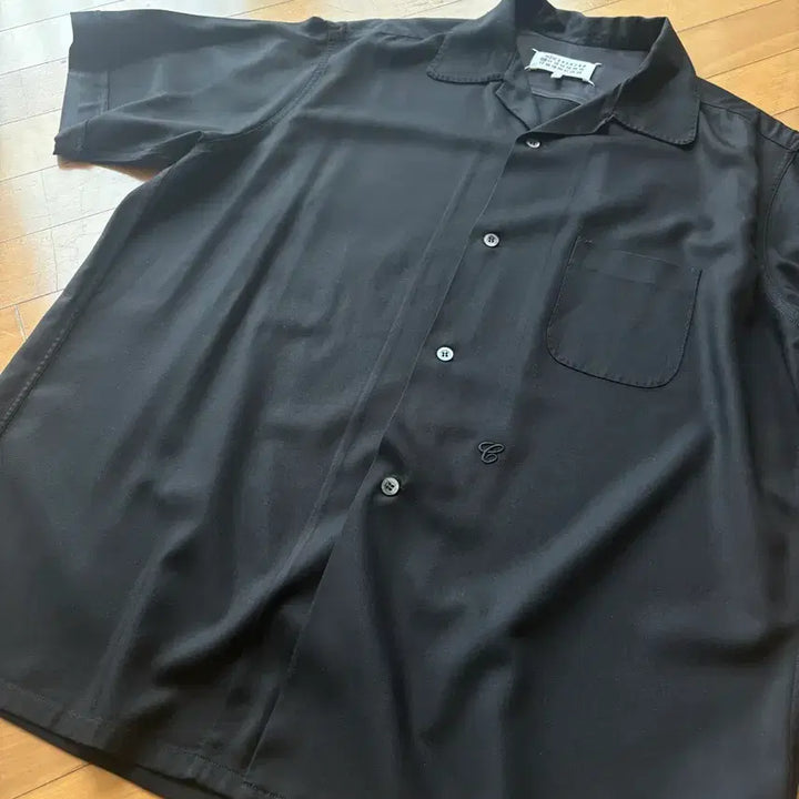 [BUNJANG] Maison Margiela Silk Short Sleeve Shirt / [54] 메종 마르지엘라 C셔츠/마르지엘라 반팔셔츠