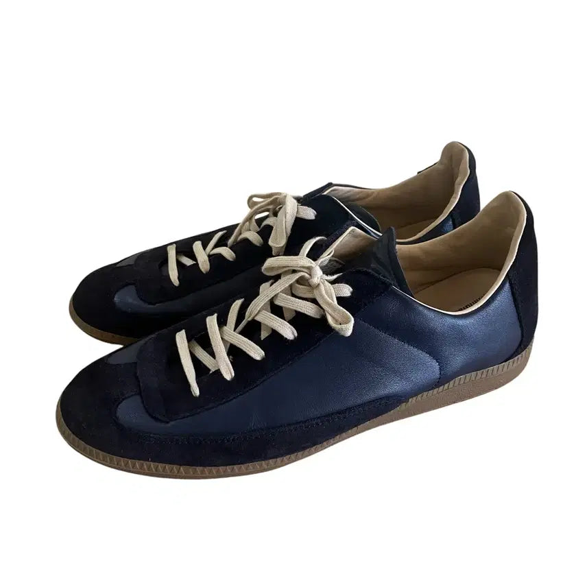 [BUNJANG] AN IRRATIONAL ELEMENT Sculptor Trainer Navy Suede / [44] AN IRRATIONAL ELEMENT 스컬프쳐 트레이너