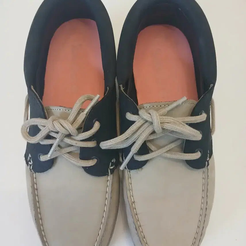[BUNJANG] Timberland Authentic 3-Eye Boat Shoes Light Brown / 팀버랜드 어센틱 3아이 보트슈즈