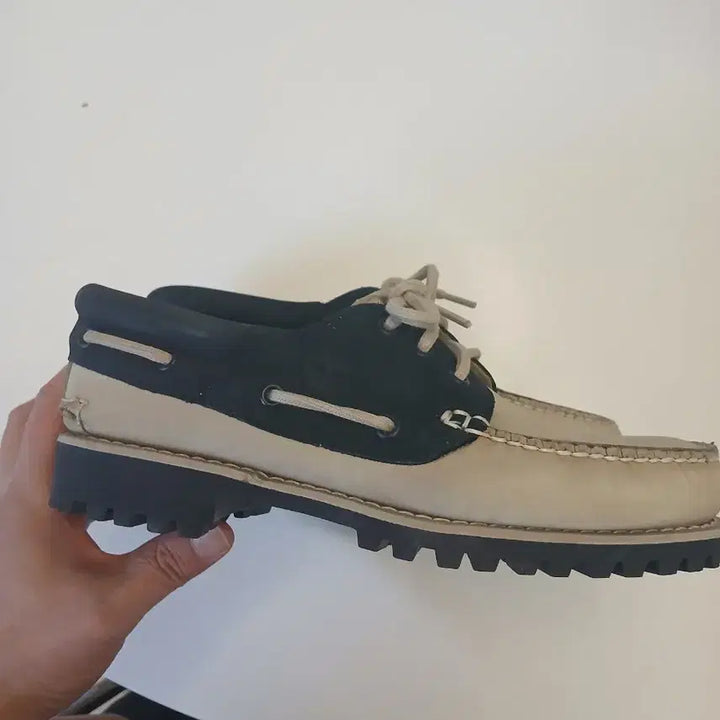 [BUNJANG] Timberland Authentic 3-Eye Boat Shoes Light Brown / 팀버랜드 어센틱 3아이 보트슈즈