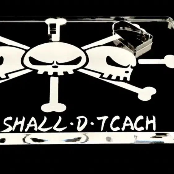 [BUNJANG] One Piece Ichiban Kuji Blackbeard Teach Acrylic Base / 원피스 제일복권 신사황 검은수염 티치 아크릴베이스