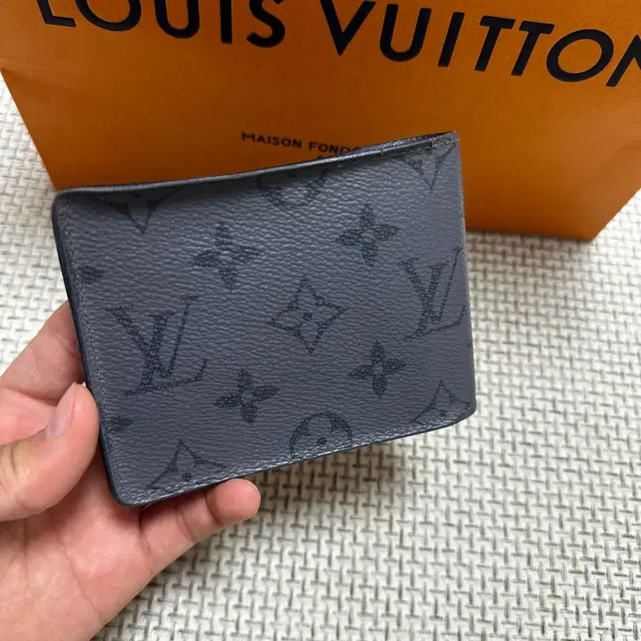 [BUNJANG] Louis Vuitton Eclipse Slender Wallet Inverse Bifold Wallet / [OS/당일배송] 루이비통 이클립스 슬랜더 월릿 인버스 반지갑