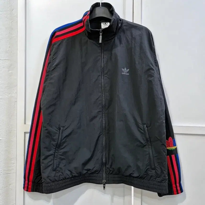 [BUNJANG] Adidas Firebird 3D Trefoil Woven Jacket / 아디다스 파이어버드 3D 트레포일 우븐 자켓