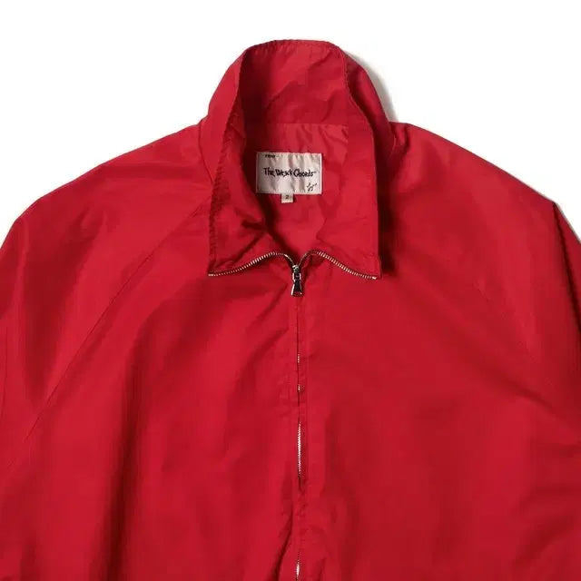 [BUNJANG] The Werkuz Silky Gabardine Jacket Red Size 2 / 더뤡코즈  실키개버딘 자켓 레드  2사이즈