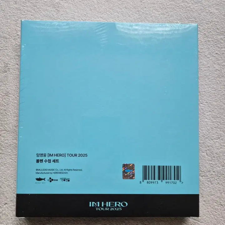 [BUNJANG] Im Young Woong IM HERO 2025 Tour Ballpoint Pen &amp; Notebook Set (Sealed) / 임영웅 IM HERO 2025 TOUR 볼펜 수첩 세트 미개봉