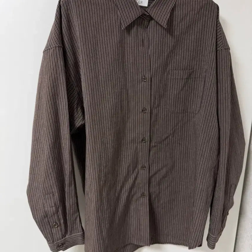 [BUNJANG] Hacer Hugo Stripe Shirt / HACER 아쎄르 휴고 스트라이프 셔츠