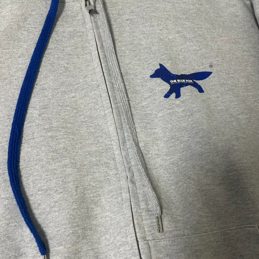 [BUNJANG] Ader Error x Maison Kitsuné Hooded Zip-Up Hoodie (Size A3) / [A3] 아더에러 x 메종키츠네 후드집업