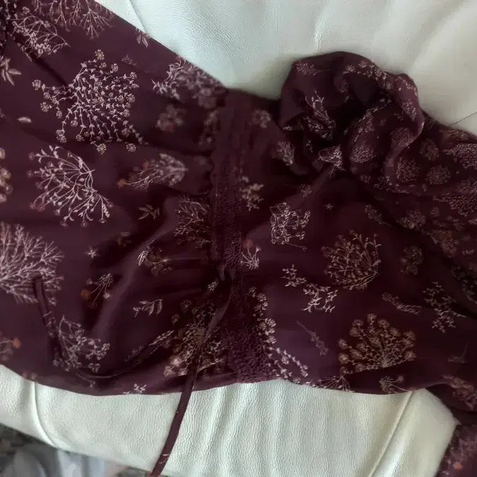 [BUNJANG] Thursday Island Retro Floral Pattern Long Dress M / 써스데이아일랜드 m사이즈 레트로원피스