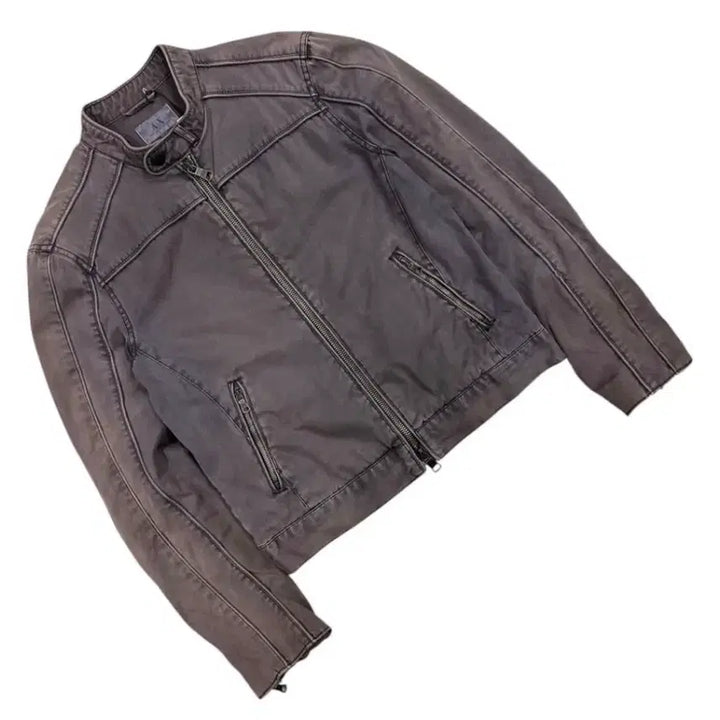 [BUNJANG] Armani Exchange Washed Purple Rider Jacket / 아르마니 익스체인지 워싱 퍼플 라이더 자켓