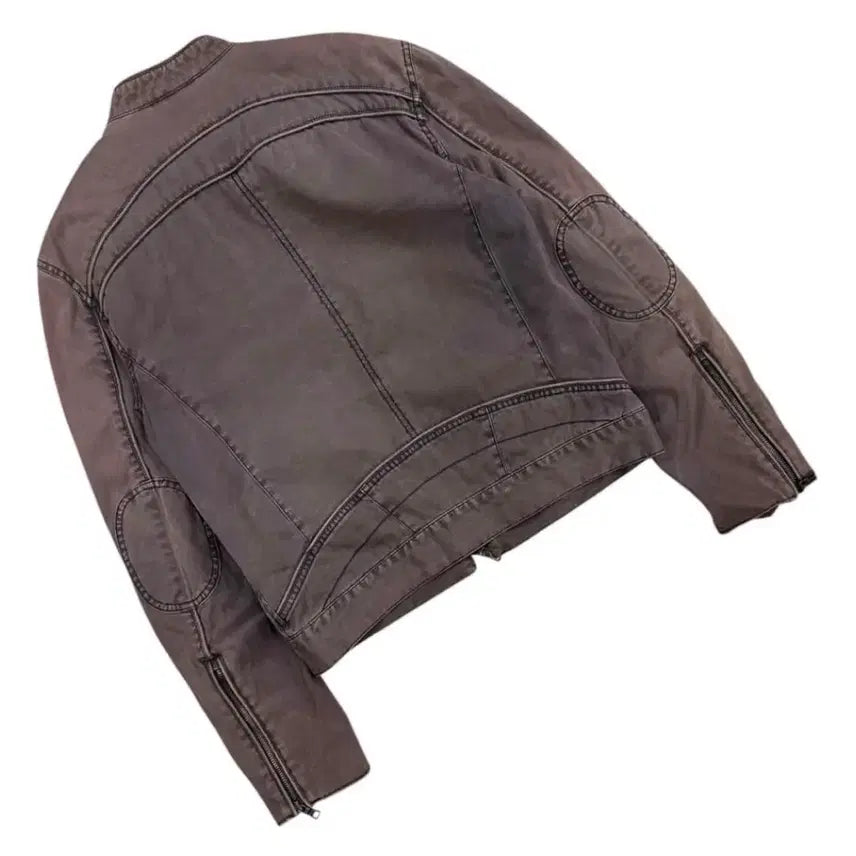 [BUNJANG] Armani Exchange Washed Purple Rider Jacket / 아르마니 익스체인지 워싱 퍼플 라이더 자켓
