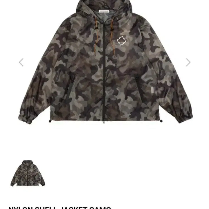 [BUNJANG] Nokulus Nylon Shell Jacket Camo OS / 노쿨러스 나일론 쉘 자켓 카모 (OS)