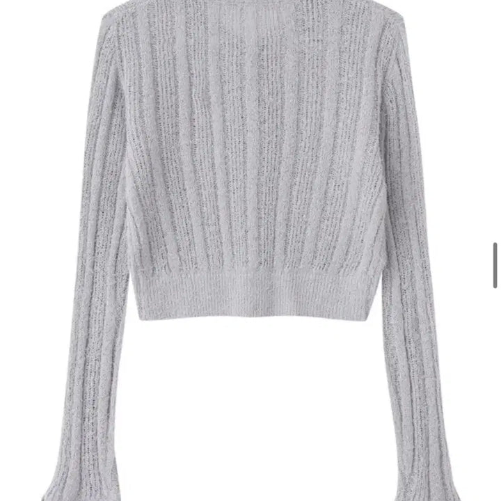 [BUNJANG] Etmon Tail Yarn Knit Cardigan Lavender / 에트몽 테일 얀 니트 가디건 라벤더