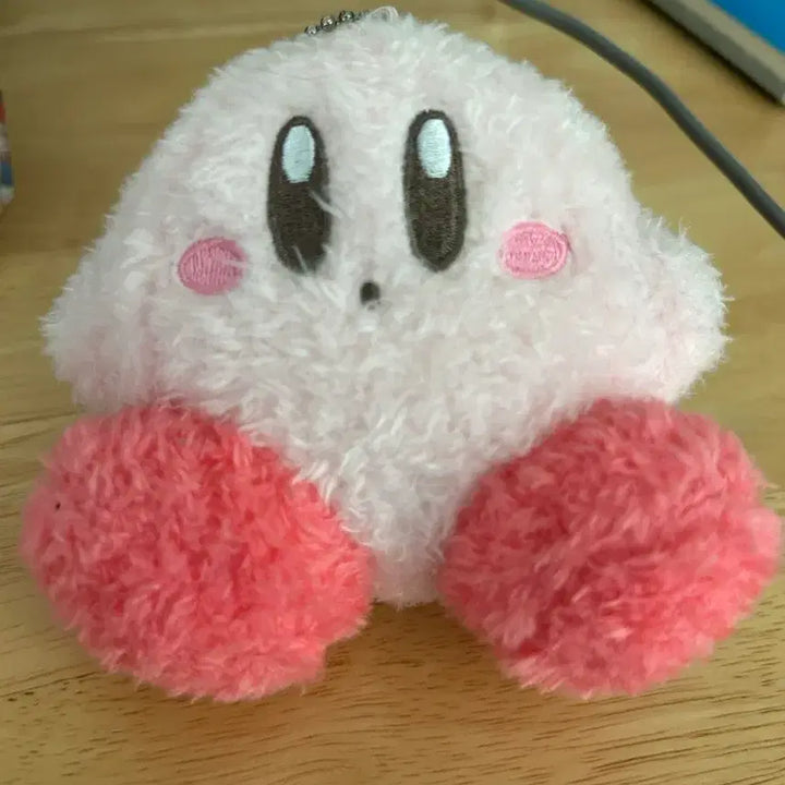 [BUNJANG] Kirby Glow-in-the-Dark Plush Keychain / 별의커비 야광 인형 키링
