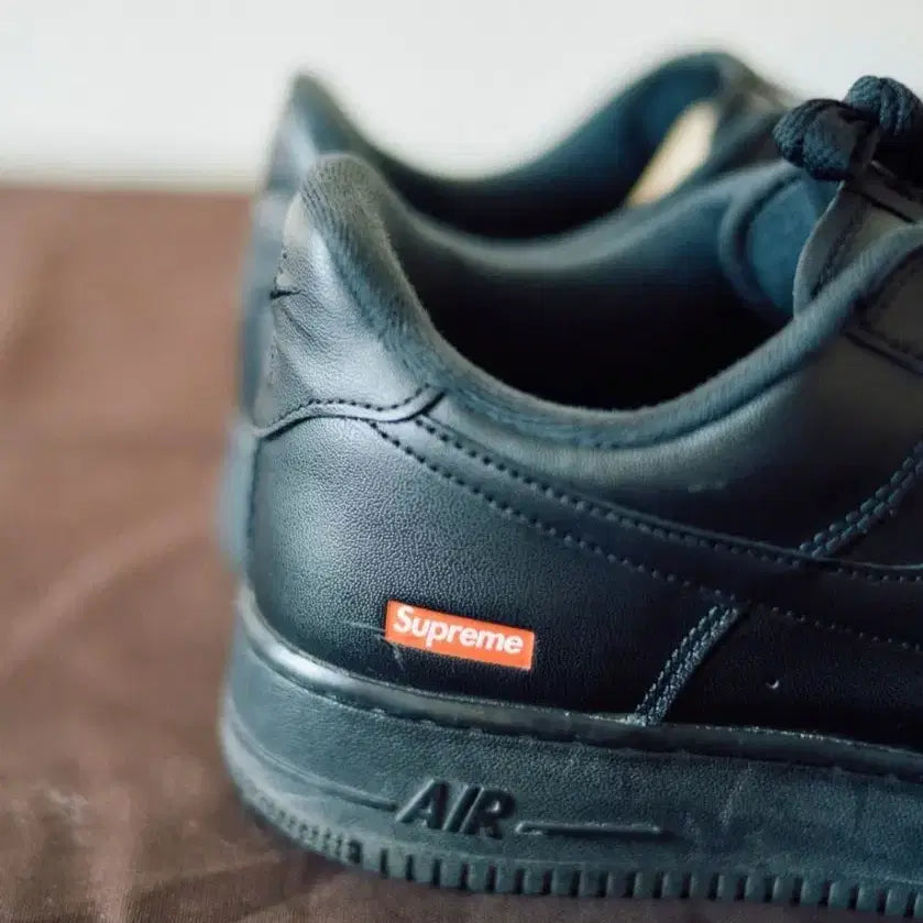[BUNJANG] Nike x Supreme Air Force 1 Low Black / 나이키 슈프림 에어포스1 블랙