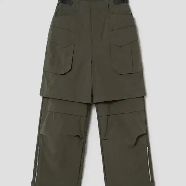[BUNJANG] Juun.J 24SS Detachable Cargo Pants Khaki Size 50 / 준지 24ss 디테처블 카키 카고팬츠 50사이즈