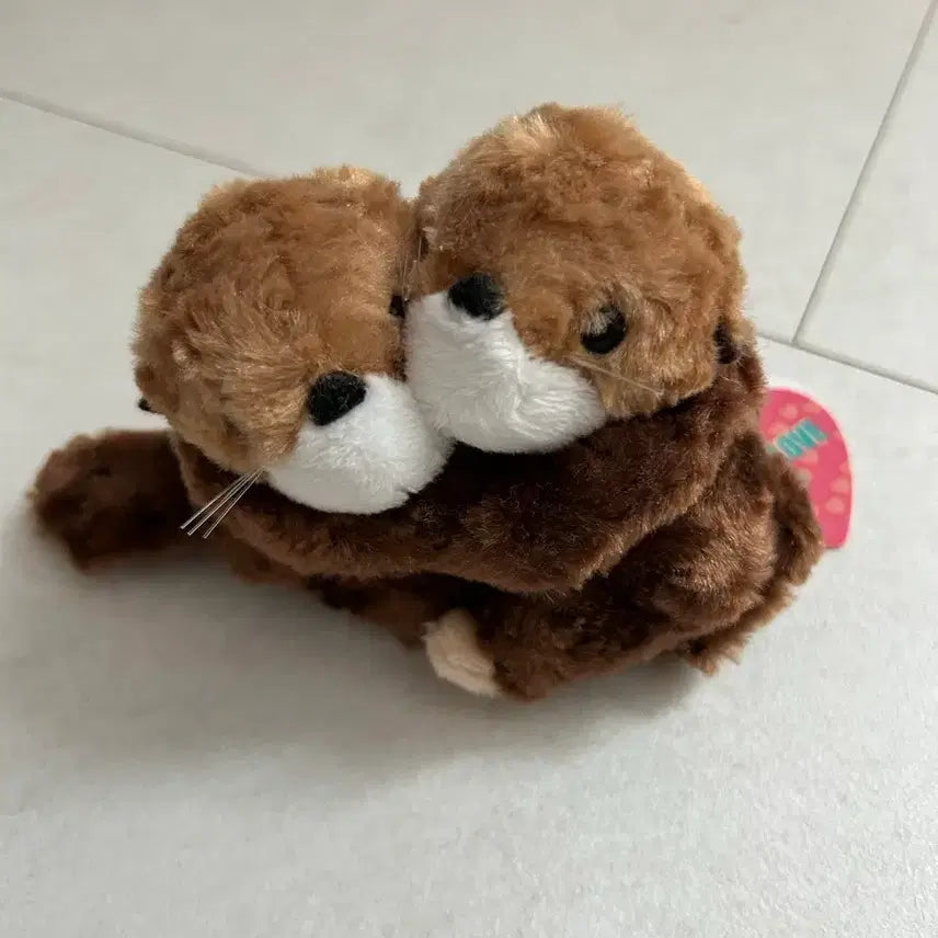 [BUNJANG] Japanese Aquarium Otter Plush Keychain / 일본 아쿠아리움 수달 인형 키링