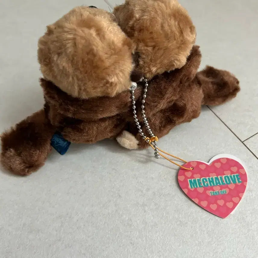 [BUNJANG] Japanese Aquarium Otter Plush Keychain / 일본 아쿠아리움 수달 인형 키링