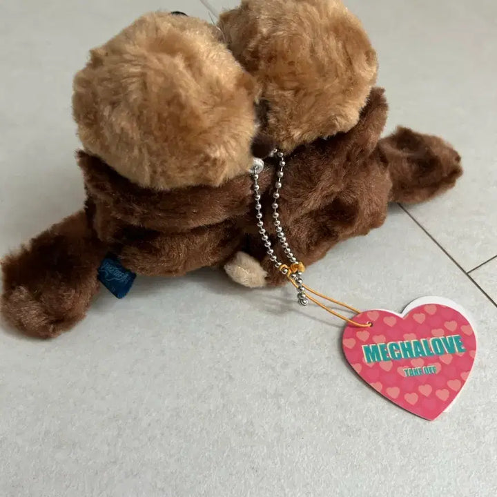 [BUNJANG] Japanese Aquarium Otter Plush Keychain / 일본 아쿠아리움 수달 인형 키링