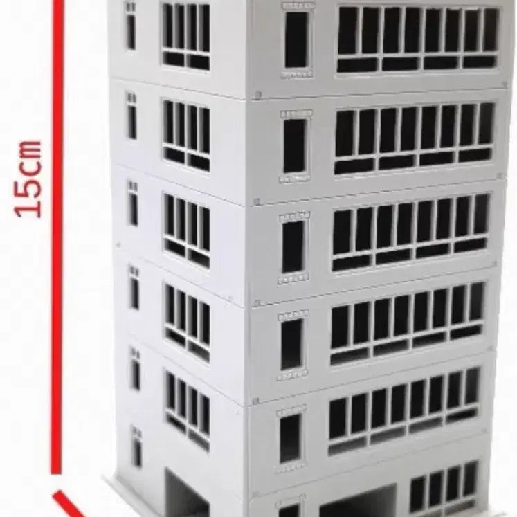 [BUNJANG] Diorama Building Model 1:150 Scale (Sealed) / [디오라마] 건물 모델 1:150 (미개봉)