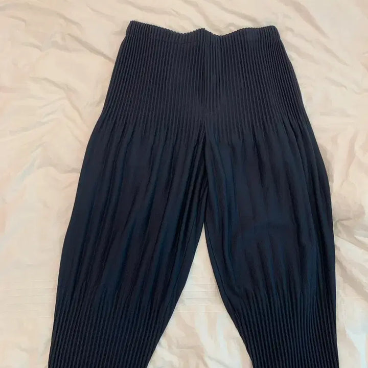 [BUNJANG] Homme Plissé Issey Miyake Basic JF453 Trousers Navy Size 3 / 옴므플리세 베이직 jf453 3 네이비