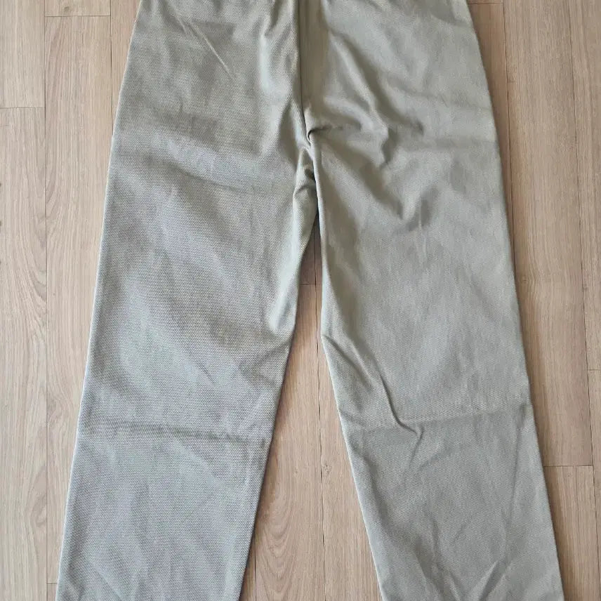 [BUNJANG] Musinsa Standard Heavyweight CP Wide Chino Pants (Beige, Size 30) / [새상품]무신사 스탠다드 헤비웨이트 cp 와이드 치노 팬츠(베이지 30)