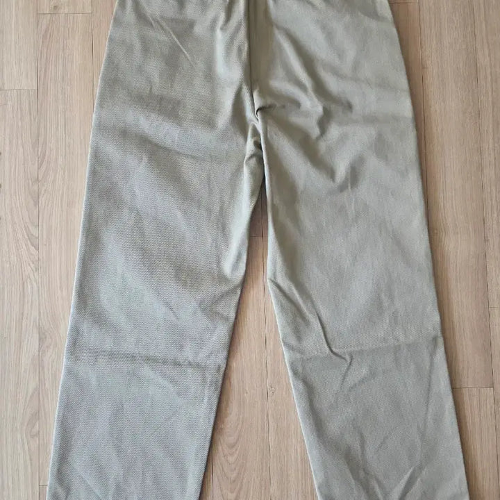 [BUNJANG] Musinsa Standard Heavyweight CP Wide Chino Pants (Beige, Size 30) / [새상품]무신사 스탠다드 헤비웨이트 cp 와이드 치노 팬츠(베이지 30)