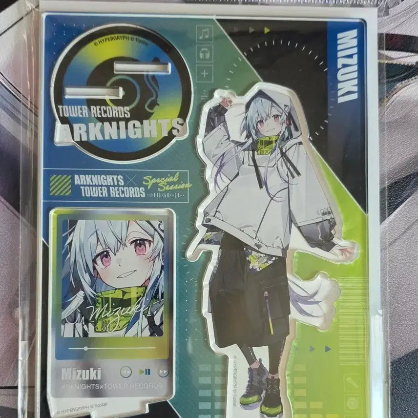 [BUNJANG] Arknights Tower Records Collaboration Mizuki Acrylic Stand / 명일방주 타워레코드 콜라보 미즈키 아크릴 스탠드 판매