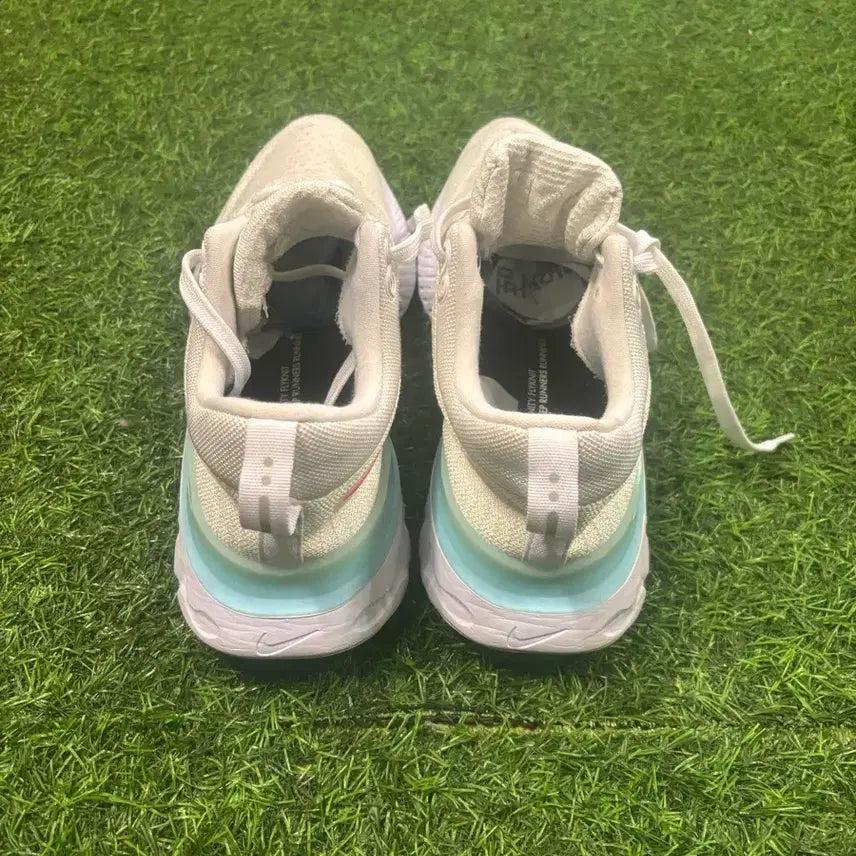 [BUNJANG] Nike React Infinity Flyknit White Sneakers / (최상급)나이키 리액트 인피니티 플라이니트 흰색