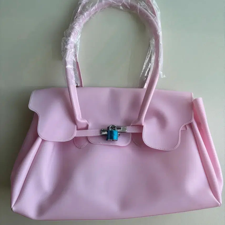 [BUNJANG] Jelly Birkin Bag Pink / 젤리버킨백 핑크