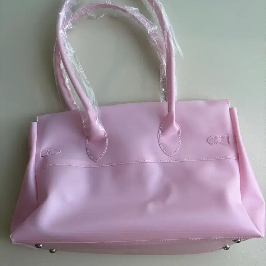 [BUNJANG] Jelly Birkin Bag Pink / 젤리버킨백 핑크