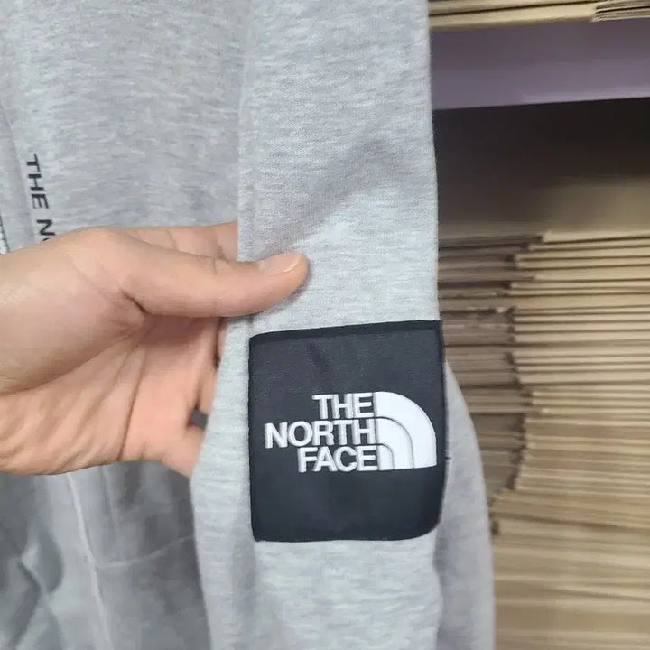 [BUNJANG] The North Face Zip-Up Cotton Jacket XL (105) - New Logo / 노스페이스 집업 면 자켓 XL/105 신형로고