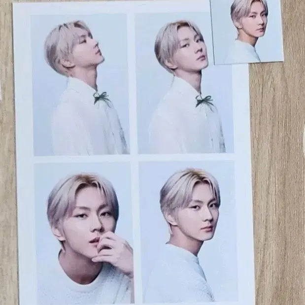 [BUNJANG] Mixsoon Enhypen Jungwon Photo Set / 믹순 엔하이픈 정원 Jungwon 네컷포토 증사 세트