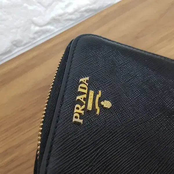 [BUNJANG] Prada Saffiano Leather Zipped Card Wallet Coin Purse / 프라다 카드지갑 동전지갑 (정품)