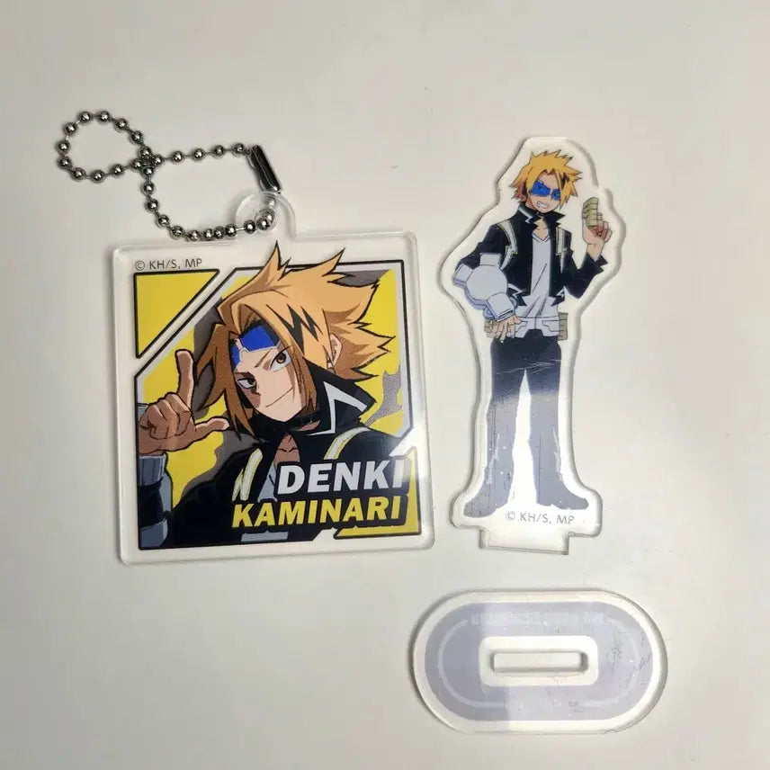 [BUNJANG] My Hero Academia Kaminari Denki Acrylic Keyring/Stand (Daiso) / [판매] 히로아카 나히아 다이소 카미나리 덴키 아크릴 키링/ 스탠드