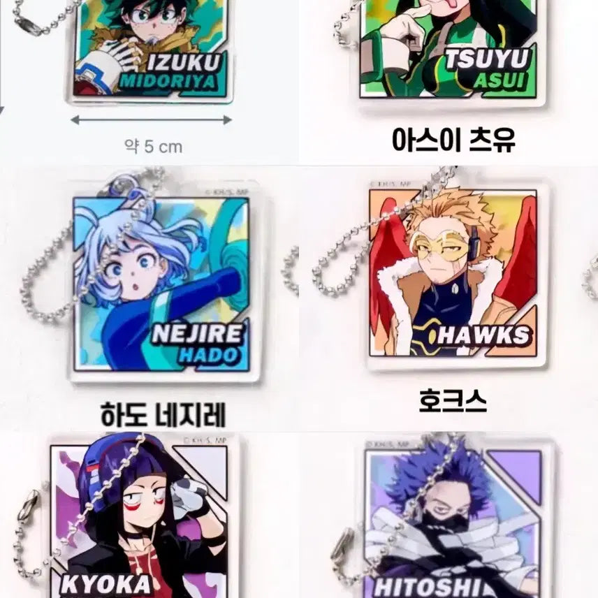 [BUNJANG] My Hero Academia Kaminari Denki Acrylic Keyring/Stand (Daiso) / [판매] 히로아카 나히아 다이소 카미나리 덴키 아크릴 키링/ 스탠드