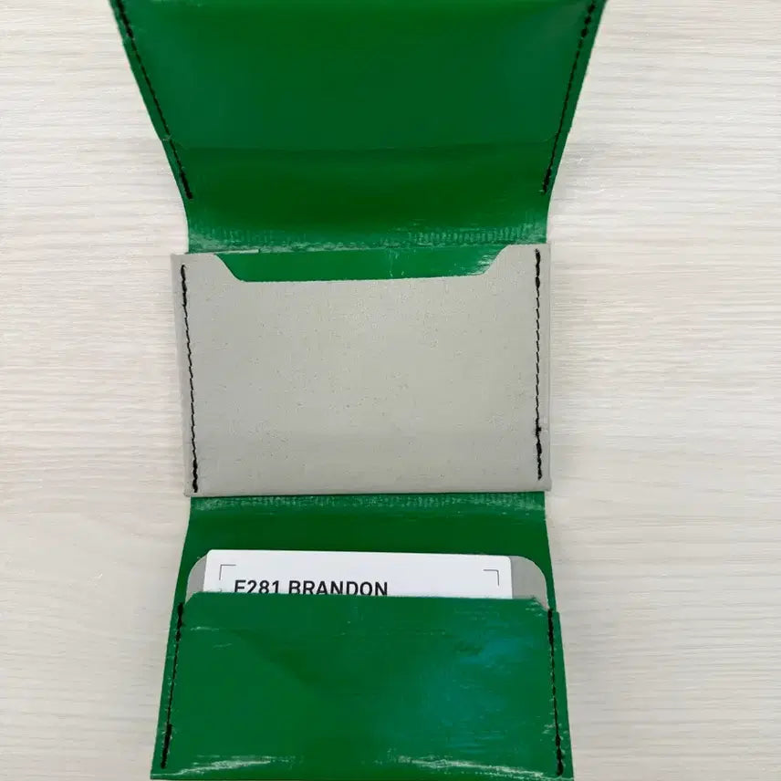 [BUNJANG] Freitag Brandon Wallet Green Grey / 프라이탁 브랜든 지갑 초록 그레이