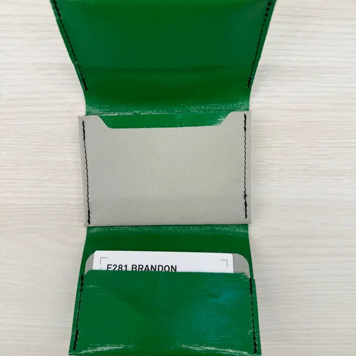 [BUNJANG] Freitag Brandon Wallet Green Grey / 프라이탁 브랜든 지갑 초록 그레이