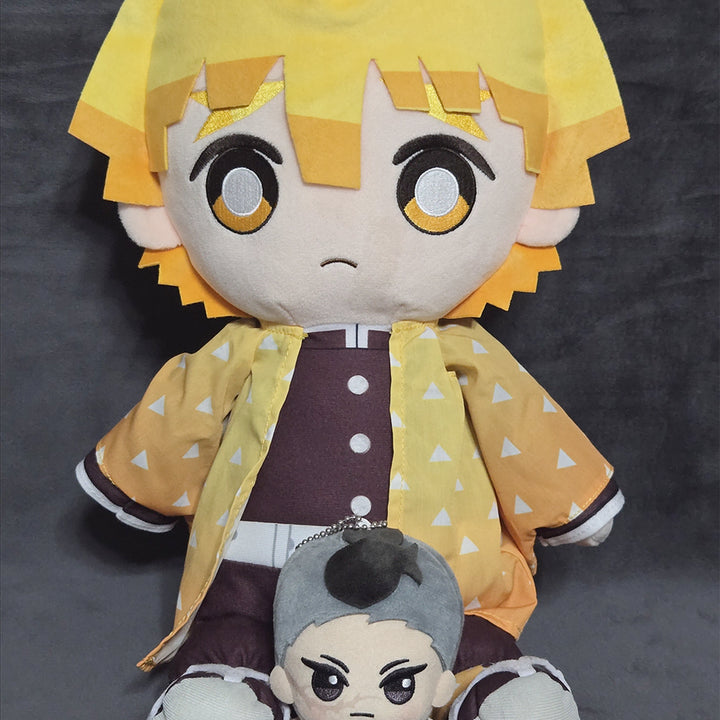 [BUNJANG] Demon Slayer Zenitsu Kutari Cushion (Large, 45cm) Plush Doll / 귀멸의 칼날 쿳타리 쿠션 대형(45cm) 젠이츠 빅 누이 인형