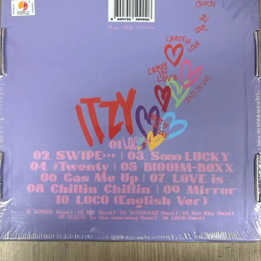 [BUNJANG] ITZY Crazy In Love Chaeryeong Version Album / 새상품 있지 Crazy In Love 채령 버전 앨범